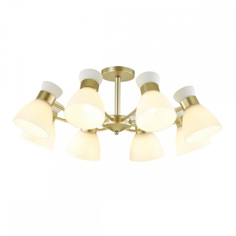 Люстра потолочная Lumion Wilma с лампочками 4535/8C+Lamps E27 P45