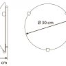 Потолочный светильник Arte Lamp Luna A3430AP-1CC