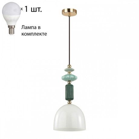 Подвесной светильник с лампочкой Odeon Light Candy 4861/1C+Lamps E14 P45