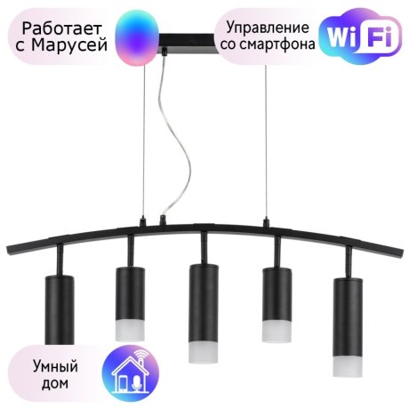 LR7353728731 Подвесной светильник Rullo Lightstar с поддержкой Маруся (комплект из 571735+214437-2+214487-3+202431-5)