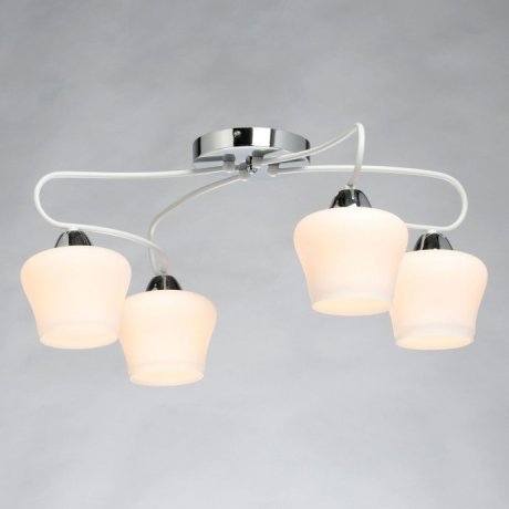 Потолочная люстра DeMarkt Альфа с поддержкой Маруся 324017704-М