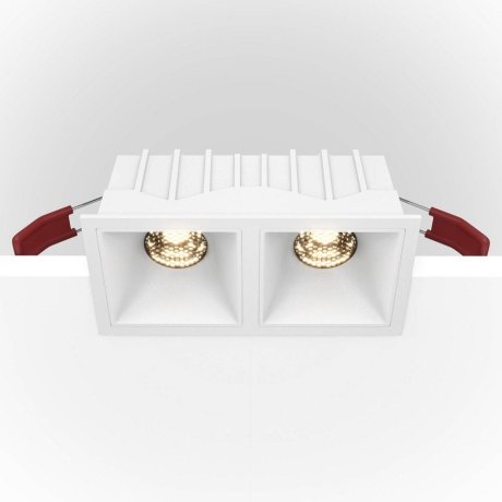 Встраиваемый светильник Maytoni Alfa LED DL043-02-10W3K-SQ-W