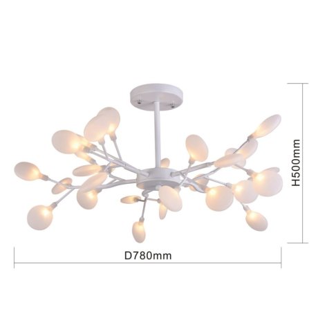 Люстра на штанге F-Promo Skein с поддержкой Алиса 2479-10P-A