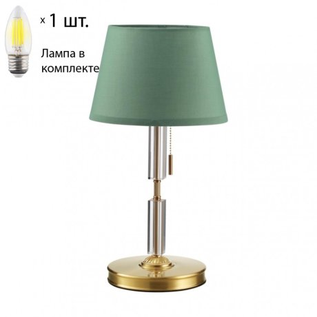 Настольная лампа с лампочкой Odeon Light London 4887/1T+Lamps Е27 Свеча