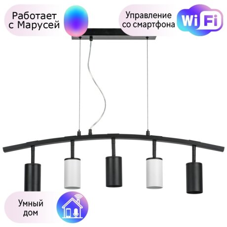 LR735373362 Подвесной светильник Rullo Lightstar с поддержкой Маруся (комплект из 571735+214437-3+214436-2)