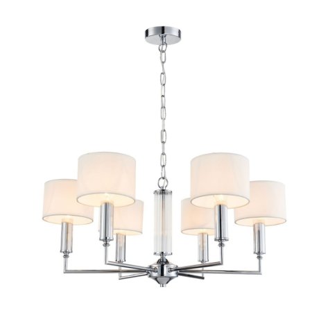 Подвесная люстра с лампочками Favourite Laciness 2607-6P+Lamps E14 Свеча