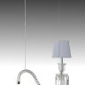 Подвесной светильник Crystal Lux с лампочкой PRINCESS SP1+Lamps E14 Свеча