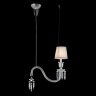 Подвесной светильник Crystal Lux с лампочкой PRINCESS SP1+Lamps E14 Свеча
