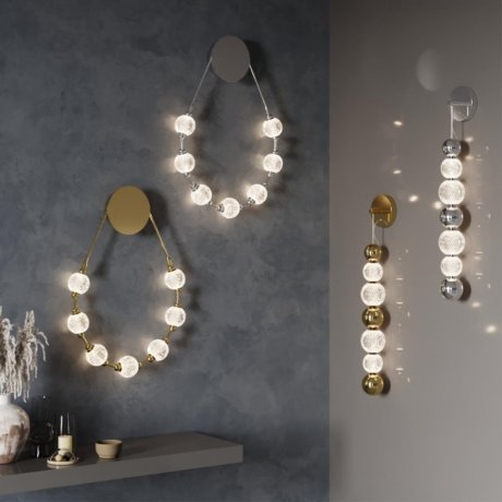 Настенный светильник Odeon Light Crystal 5007/13WL