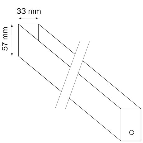 2м. Однофазный шинопровод Barra Lightstar 505027