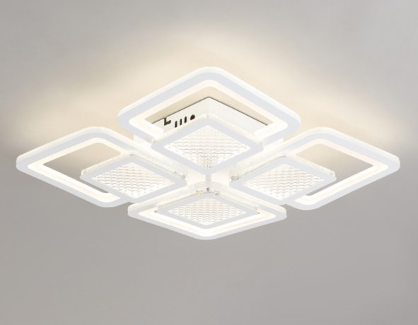 Потолочная диммируемая люстра с пультом ДУ Ambrella light Original FA4283
