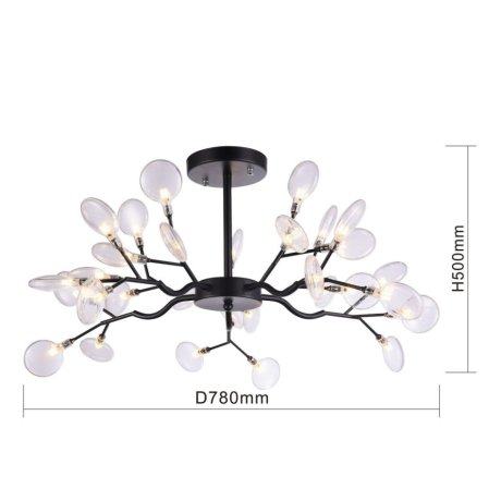 Люстра на штанге F-Promo Skein с поддержкой Алиса 2480-10P-A