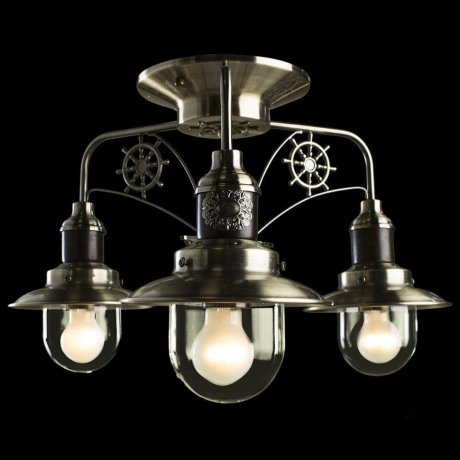 Потолочная люстра Arte Lamp Sailor с поддержкой Маруся A4524PL-3AB-М