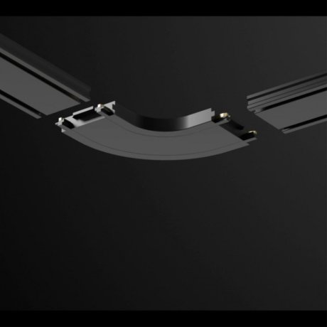 Соединитель с токопроводом "L" для низковольтного шинопровода скруглённый Novotech SMAL 135208