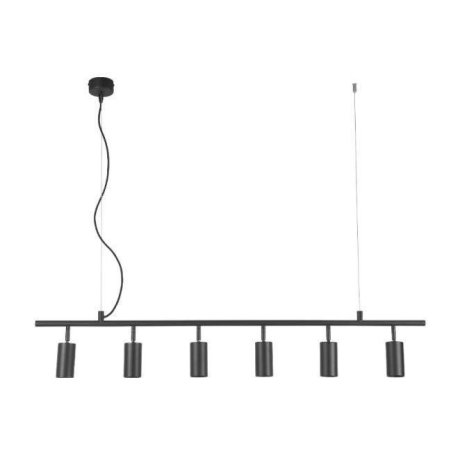 Подвесной светильник Crystal Lux с поддержкой Алиса CLT 015C6 L1200 BL-А