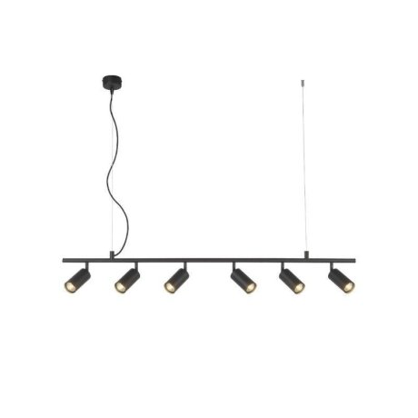Подвесной светильник Crystal Lux с поддержкой Алиса CLT 015C6 L1200 BL-А