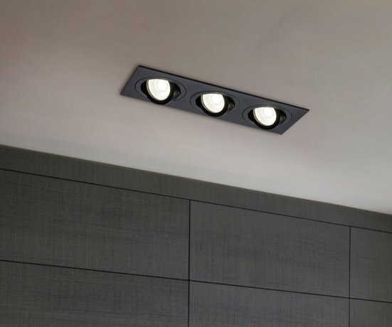 Встраиваемый светильник Maytoni Atom DL024-2-03B