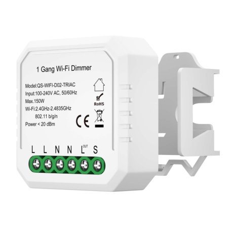 Wi-Fi Реле 1 Канал, 150W, 10A ST Luce Around ST9000.500.01C