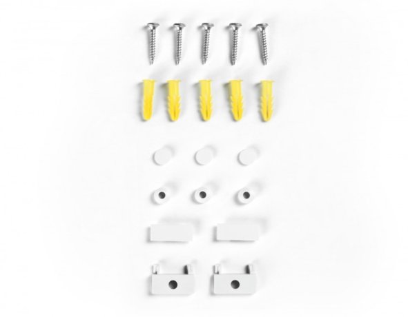 Крепеж монтажный для магнитного шинопровода Magnetic Ultra Slim 1м белый Ambrella light TRACK SYSTEM GV1031