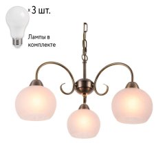 Люстра со светодиодными лампочками, комплект от Lustrof. №132486