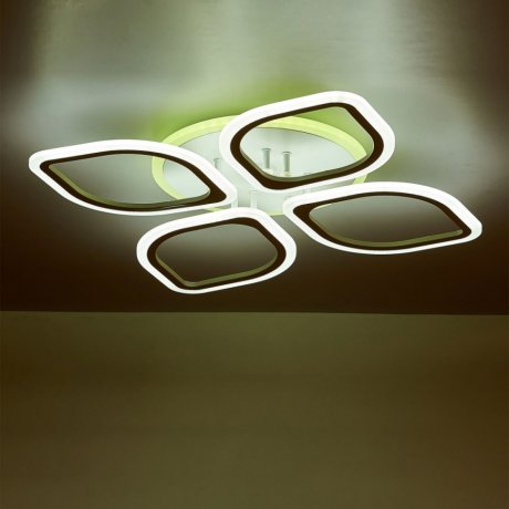 Потолочная светодиодная люстра с пультом ДУ и голосовым управлением Citilux Ромби Смарт CL236A140E