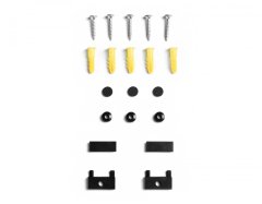 Крепеж монтажный для магнитного шинопровода Magnetic Ultra Slim 1м черный Ambrella light TRACK SYSTEM GV1032