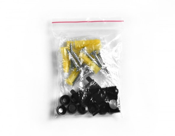 Крепеж монтажный для магнитного шинопровода Magnetic Ultra Slim 1м черный Ambrella light TRACK SYSTEM GV1032