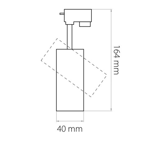 Однофазный LED светильник 15W 3000/4000/6000К для трека Fuoco Lightstar 218217