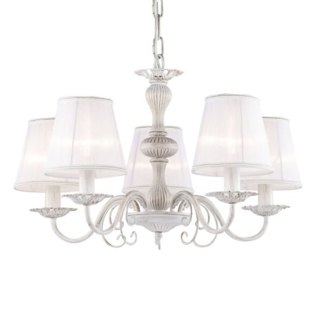 Подвесная люстра с лампочками Favourite Malta 1730-5P+Lamps E14 Свеча