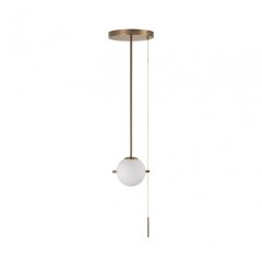 Светильник подвесной с выключателем LOFTIT Signal 10029PS Gold