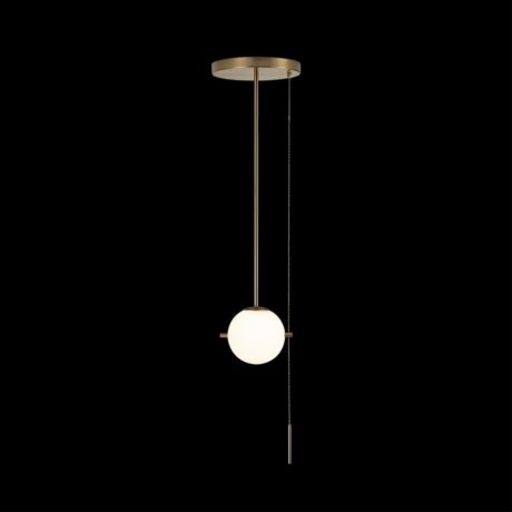 Светильник подвесной с выключателем LOFTIT Signal 10029PS Gold