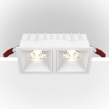Встраиваемый светильник Maytoni Alfa LED DL043-02-15W3K-D-SQ-W