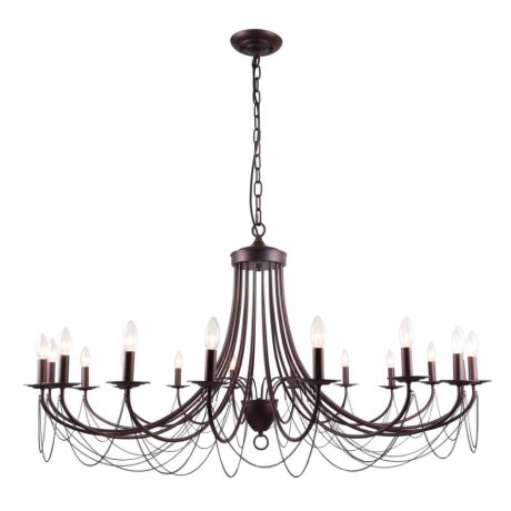 Подвесная люстра с лампочками F-Promo Plini 2590-18P+Lamps E14 Свеча