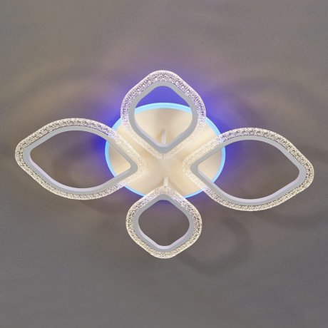 Потолочная люстра с пультом ДУ Escada Bubble 10251/4LED BL