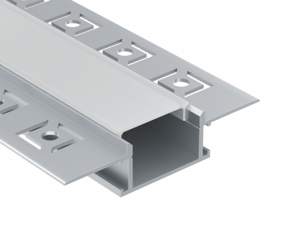 2м. Встраиваемый алюминиевый профиль для светодиодной ленты Maytoni Led strip ALM011S-2M