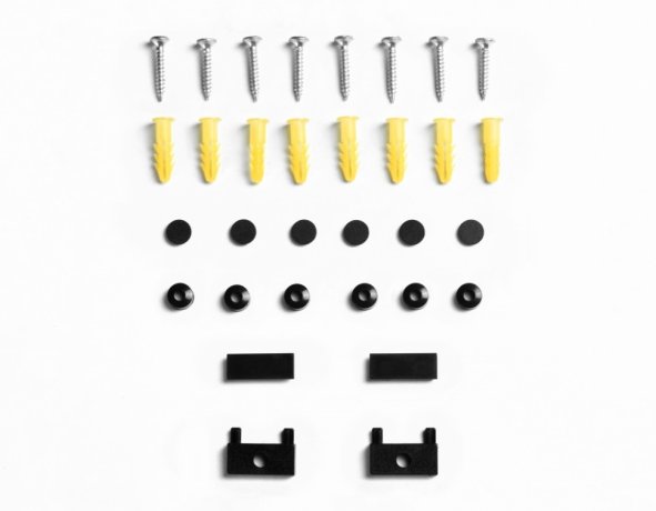 Крепеж монтажный для магнитного шинопровода Magnetic Ultra Slim 2м черный Ambrella light TRACK SYSTEM GV1034