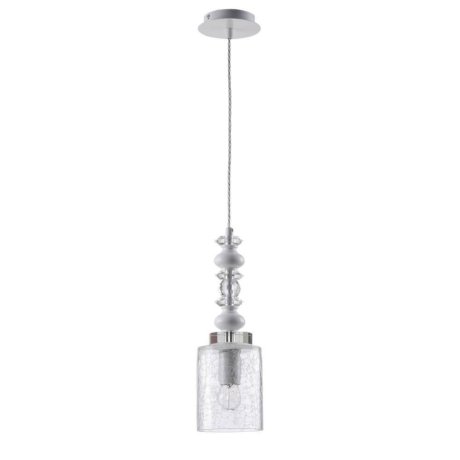 Подвесной светильник Crystal Lux с лампочкой Mateo SP1 White+Lamps E27 P45