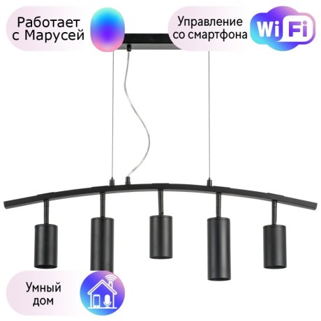 LR735373872 Подвесной светильник Rullo Lightstar с поддержкой Маруся (комплект из 571735+214437-3+214487-2)