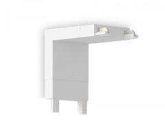 Коннектор угловой внутренний для накладного шинопровода Magnetic Ultra Slim Ambrella light TRACK SYSTEM GV1103