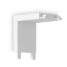 Коннектор угловой внутренний для накладного шинопровода Magnetic Ultra Slim Ambrella light TRACK SYSTEM GV1103