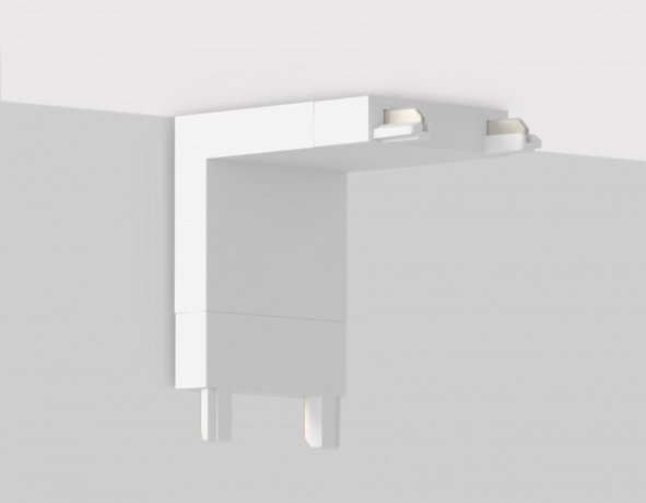 Коннектор угловой внутренний для накладного шинопровода Magnetic Ultra Slim Ambrella light TRACK SYSTEM GV1103