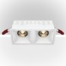Встраиваемый светильник Maytoni Alfa LED DL043-02-15W4K-D-SQ-W