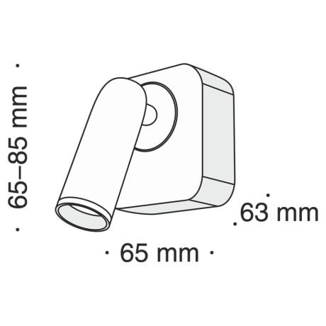 Спот светодиодный Maytoni Mirax C039WL-L3B3K