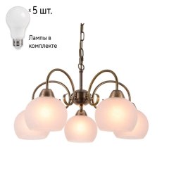 Люстра со светодиодными лампочками, комплект от Lustrof. №132487