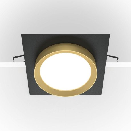 Встраиваемый светильник Maytoni Hoop DL086-GX53-SQ-BG
