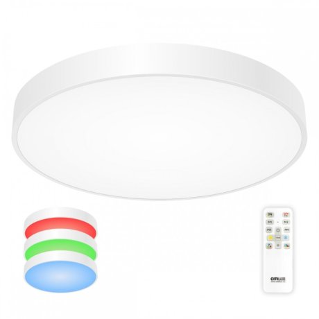 Потолочная светодиодная диммируемая люстра с пультом ДУ Citilux Купер CL724105G0