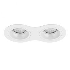 D6260606 Встраиваемый точечный светильник Domino Round Lightstar (комплект из 214626+214606+214606)