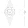 Настенный светильник Arte Lamp Almaaz A2564AP-1PB