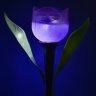 Светильник на солнечных батареях (UL-00004278) Uniel Promo USL-C-453/PT305 Purple Tulip