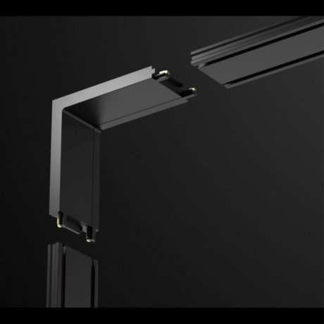 Соединитель с токопроводом "Г" для низковольтного шинопровода (потолок/стена) Novotech SMAL 135214